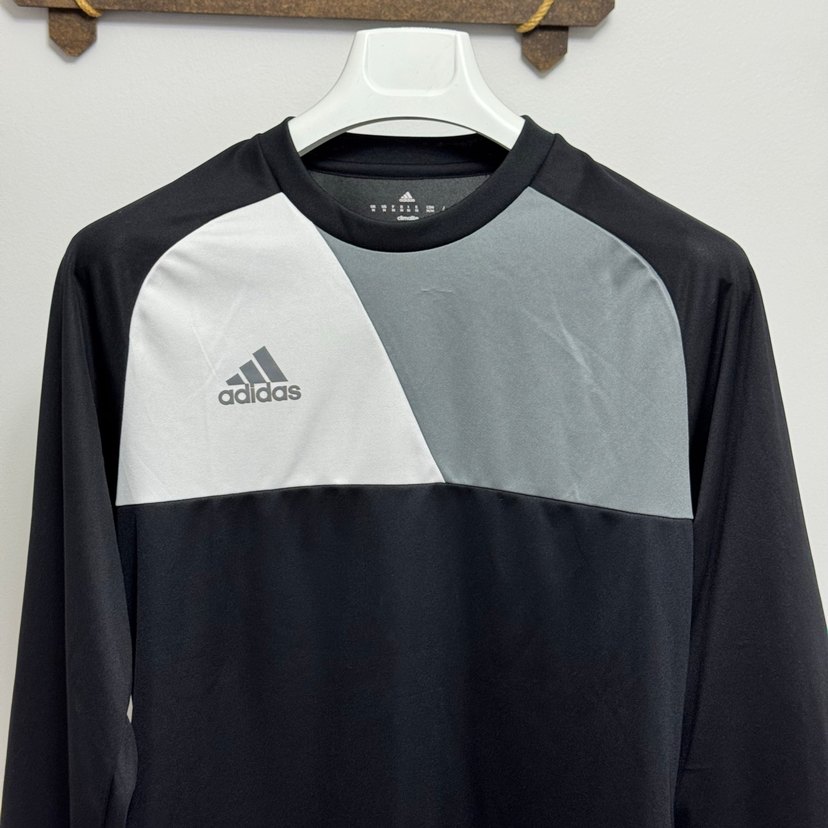 Adidas Gri Siyah Erkek Sweatshirt Uzun Kollu - Görsel 5