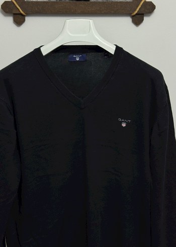 Gant Erkek V Yaka Regular Fit Kazak - Görsel 5