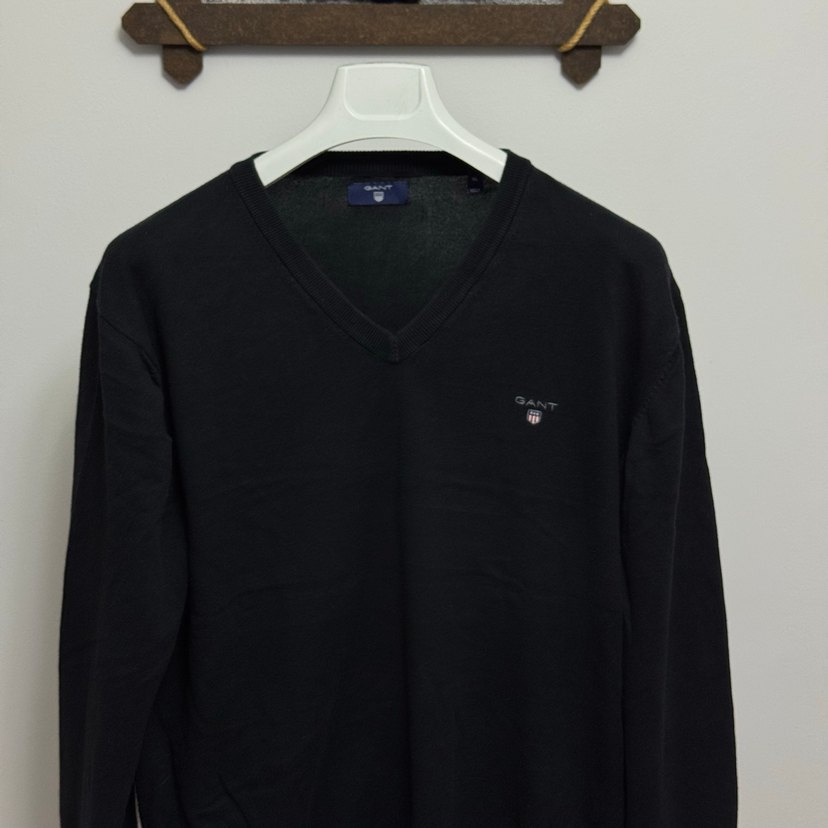 Gant Erkek V Yaka Regular Fit Kazak - Görsel 5