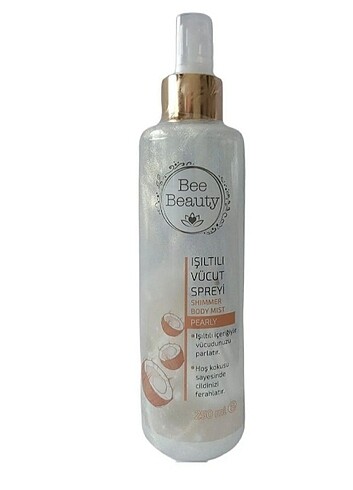 Bee Beauty Işıltılı Vücut Spreyi