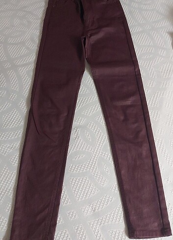 Stradivarius Deri pantolon 
