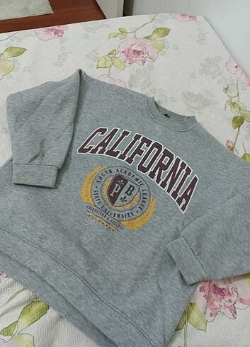 l Beden gri Renk sweatshirt 