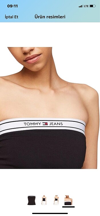 TOMMY HİLFİGER ORJİNAL CROP ETİKETLİ