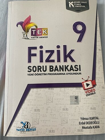 yayın denizi fizik soru bankası 9. sınıf