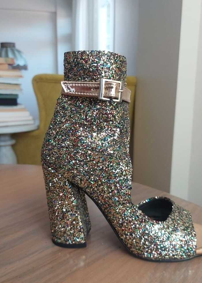 Bambi topuklu ayakkabı  - Görsel 4