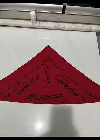 Renkli Kadın Fular - Kurdele Detaylı - Görsel 7