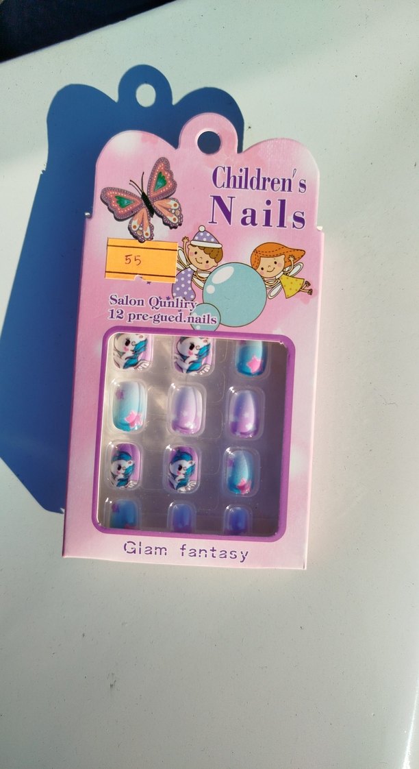 Çocuklar için Pastel Renkli Tırnak - Görsel 5