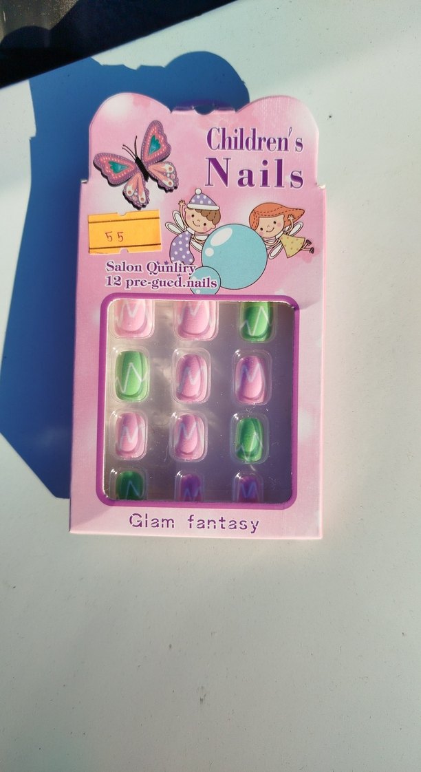 Çocuklar için Pastel Renkli Tırnak - Görsel 4