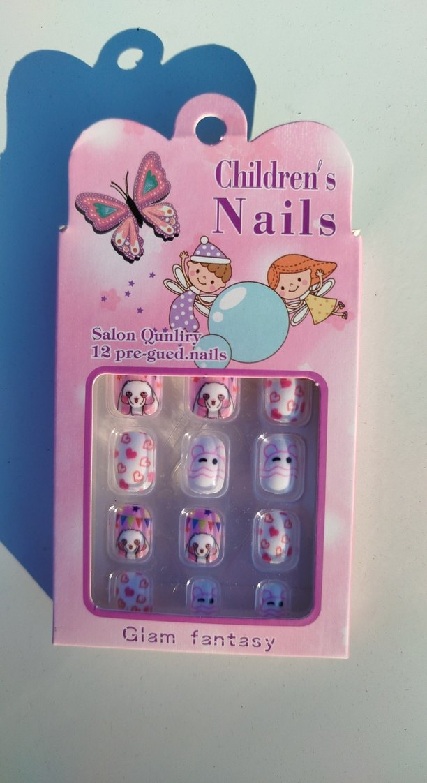 Çocuklar için Pastel Renkli Tırnak - Görsel 3