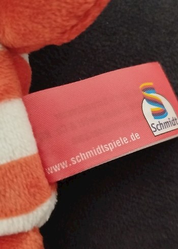 Beden Renk Schmidt - Turuncu Çizgili Peluş Oyuncak