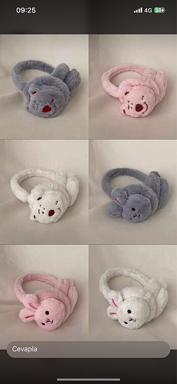 Peluş kulaklık
