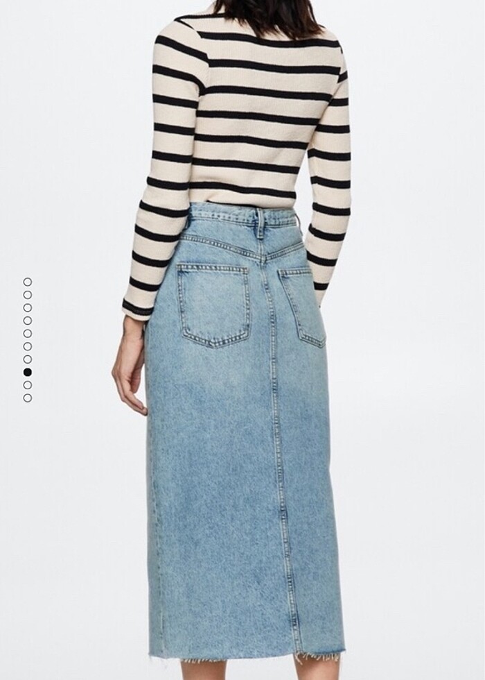 MANGO DENİM ETEK - Görsel 3