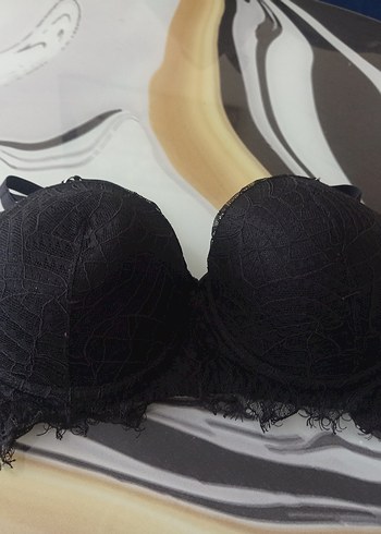 Beyaz Minimalist Midi Sütyen - Görsel 4