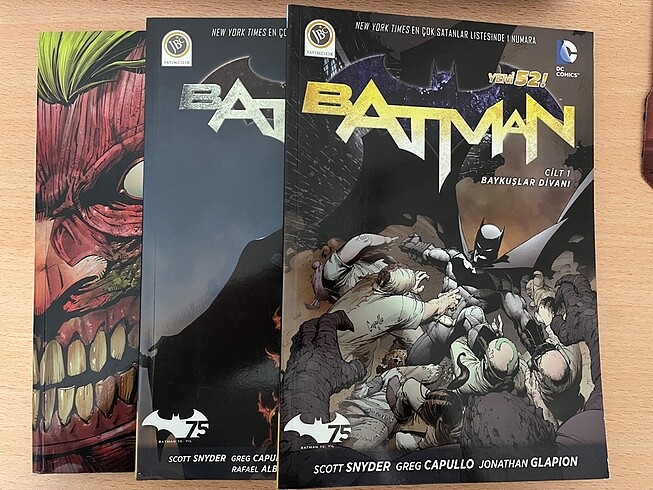 Batman New52 Cilt 1-2 Çizgi Roman
