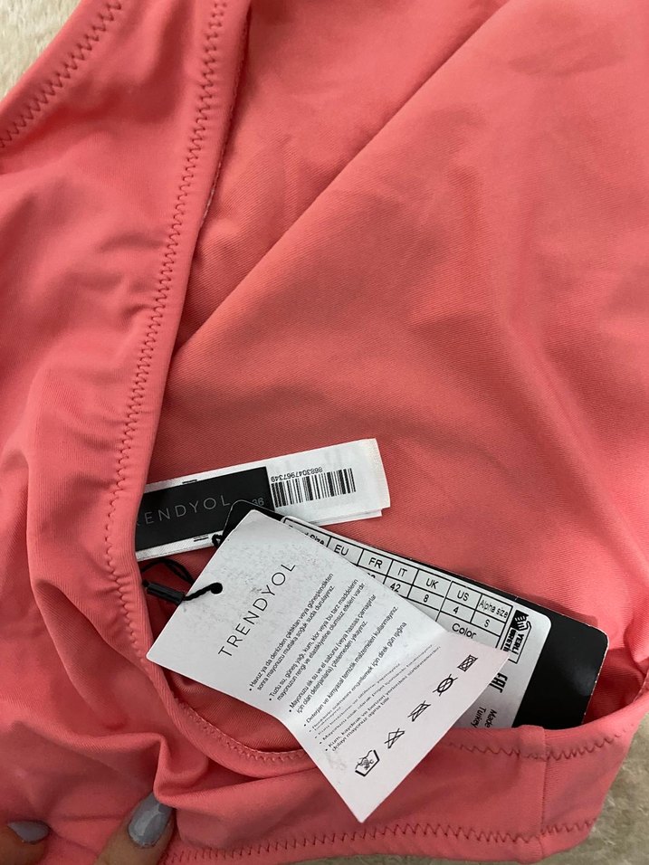 Pembe desenli mayo - Görsel 4