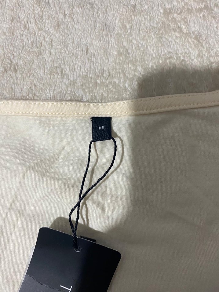 Trendyol Beyaz V Yakalı Uzun Kollu Bluz - Görsel 2