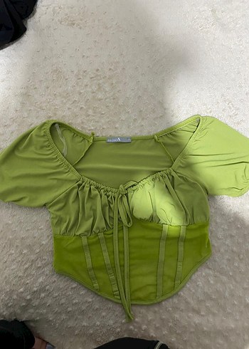 Parlak Yeşil Bebek Taşıma Slingi ZECHKAS - Görsel 3