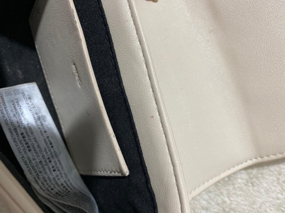 
Bej deri çanta mango - Görsel 2