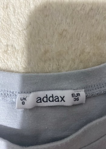 Gri Uzun Kollu Crop Top - Görsel 2