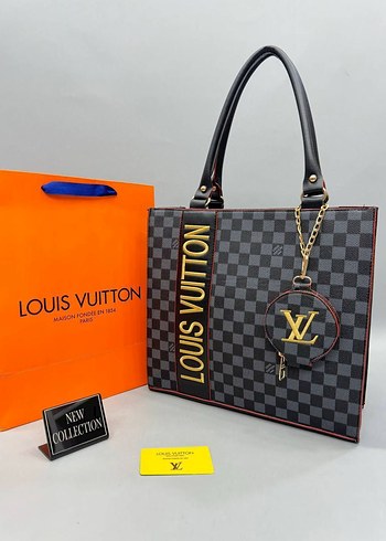  Beden kahverengi Renk Louis Vuitton Kol çantası