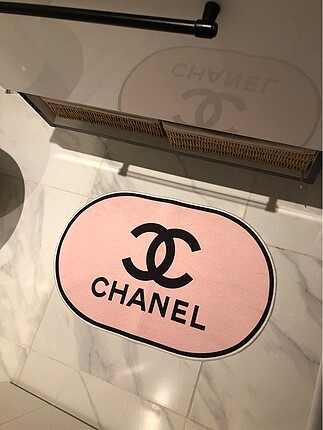 Chanel Tasarım Paspas Chanel Banyo Paspası %20 İndirimli - Gardrops