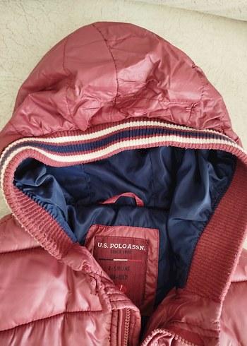 Bordo Fermuarlı Erkek Çocuk Mont - Görsel 4