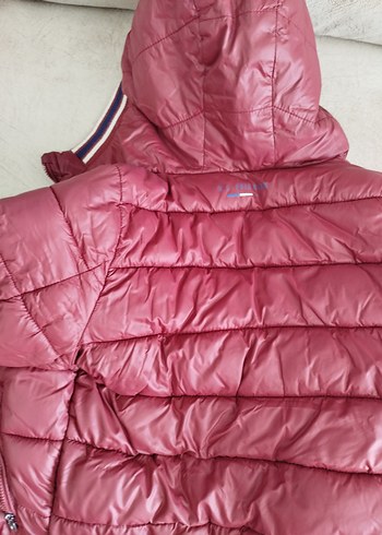 Bordo Fermuarlı Erkek Çocuk Mont - Görsel 6