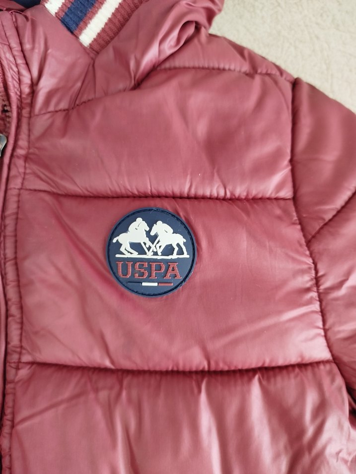 Bordo Fermuarlı Erkek Çocuk Mont - Görsel 2