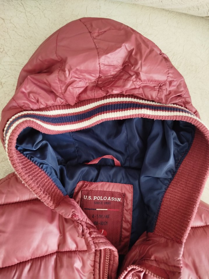 Bordo Fermuarlı Erkek Çocuk Mont - Görsel 4