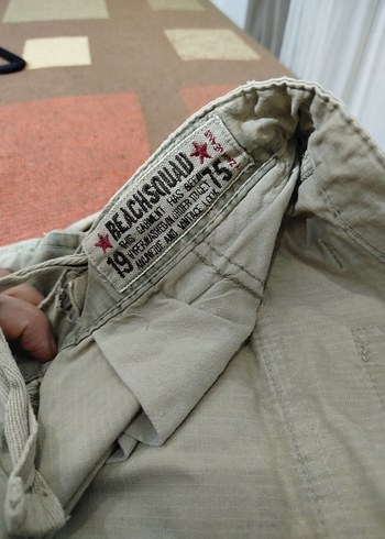 Gri Kamuflajlı Erkek Kargo Pantolon - Görsel 5