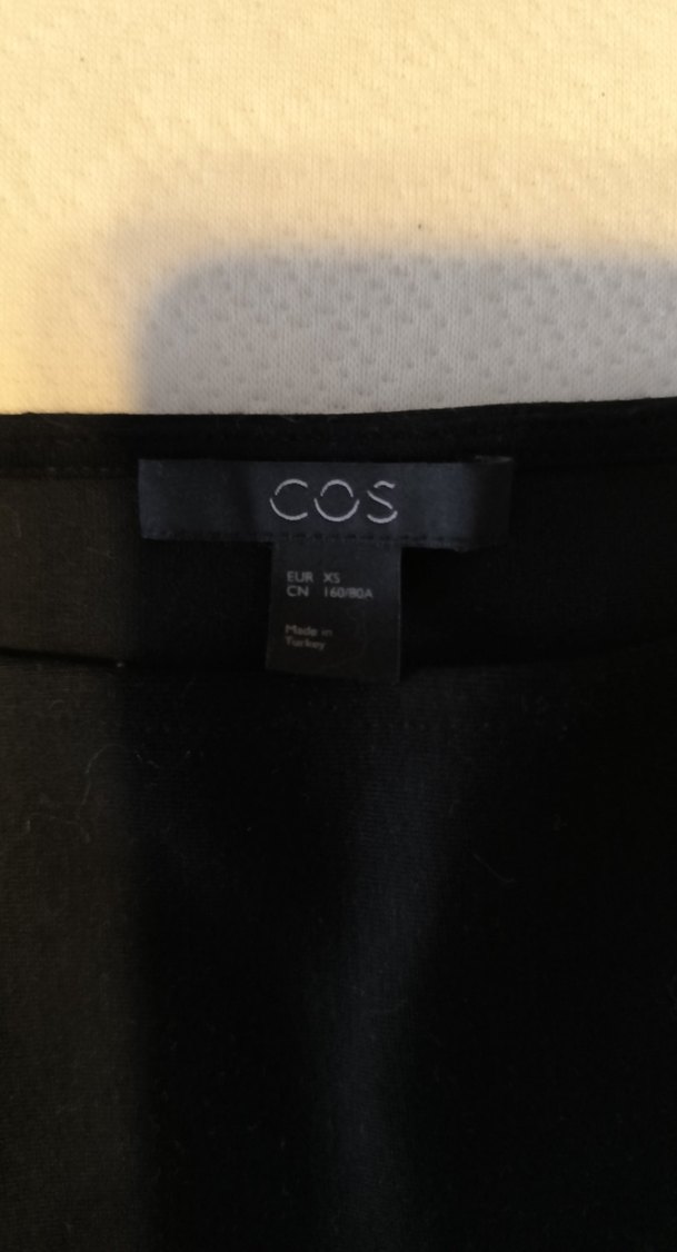 Siyah Uzun Kollu Salaş Bluz - Görsel 3