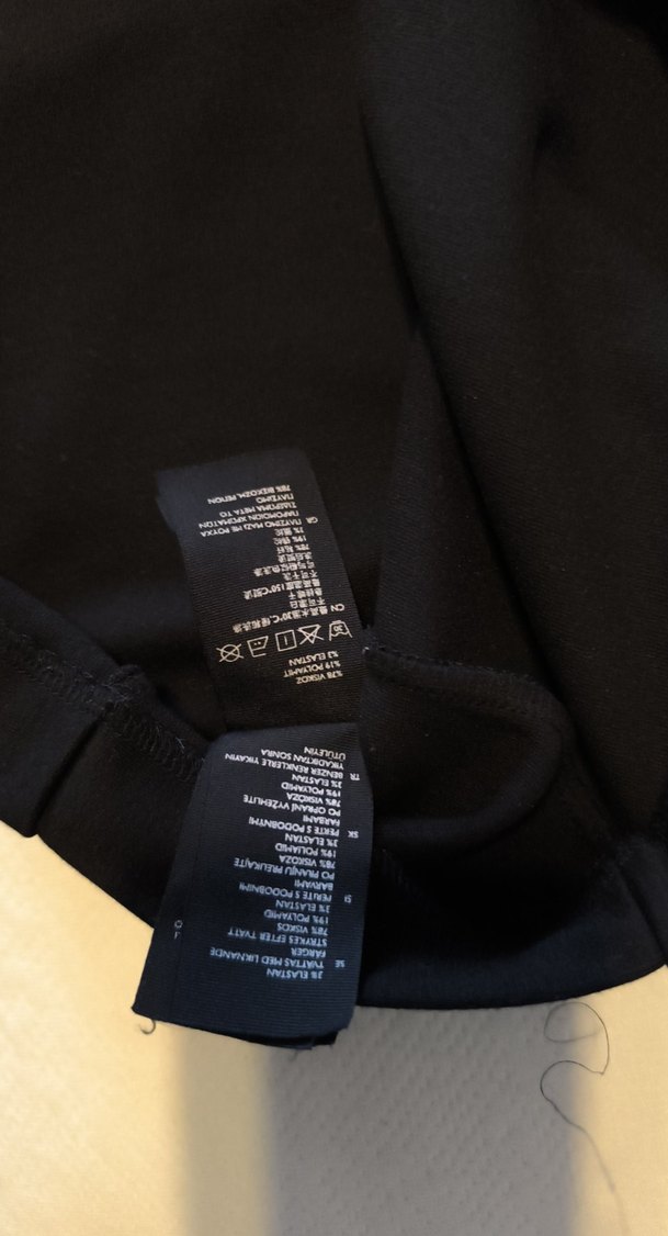 Siyah Uzun Kollu Salaş Bluz - Görsel 4