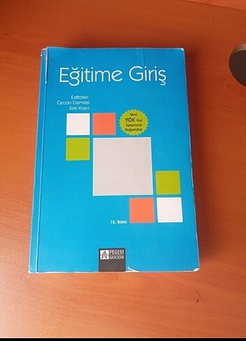 Eğitime Giriş 