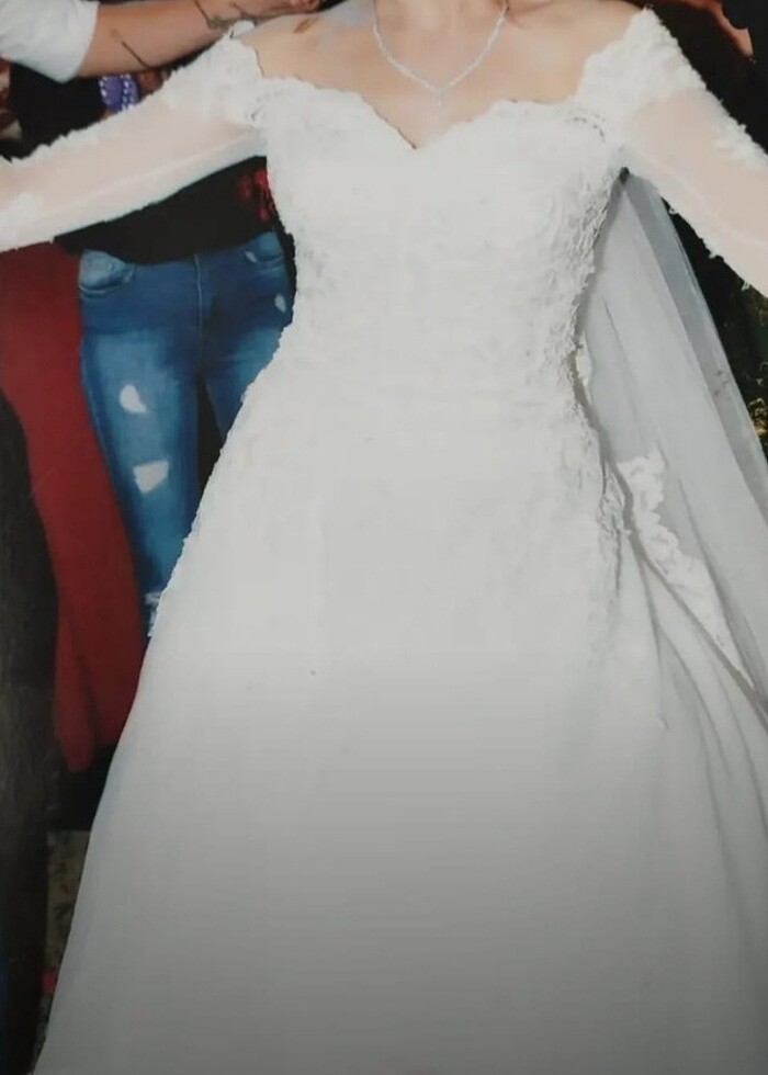 Gelinlik (FİYAT DÜŞTÜ SON Fiyat) - Görsel 4