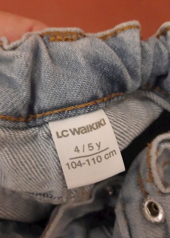 Erkek Çocuk Rahat Kesim Açık Mavi Kot Pantolon - Görsel 3