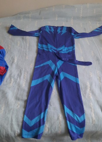 Uzun Kollu Mavi Çocuk Kostümü - Görsel 2