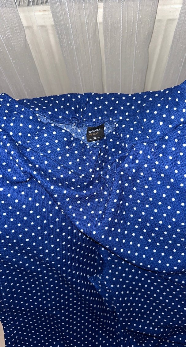 Lacivert Puantiyeli Hamile Takım - Görsel 4