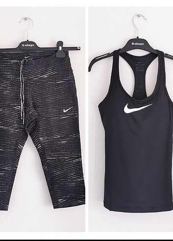xs Beden siyah Renk ORJİNAL NIKE DRI-FIT SPORCU ATLETİ