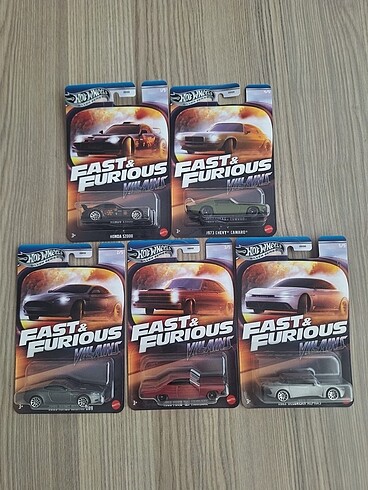 Villian set hot wheels