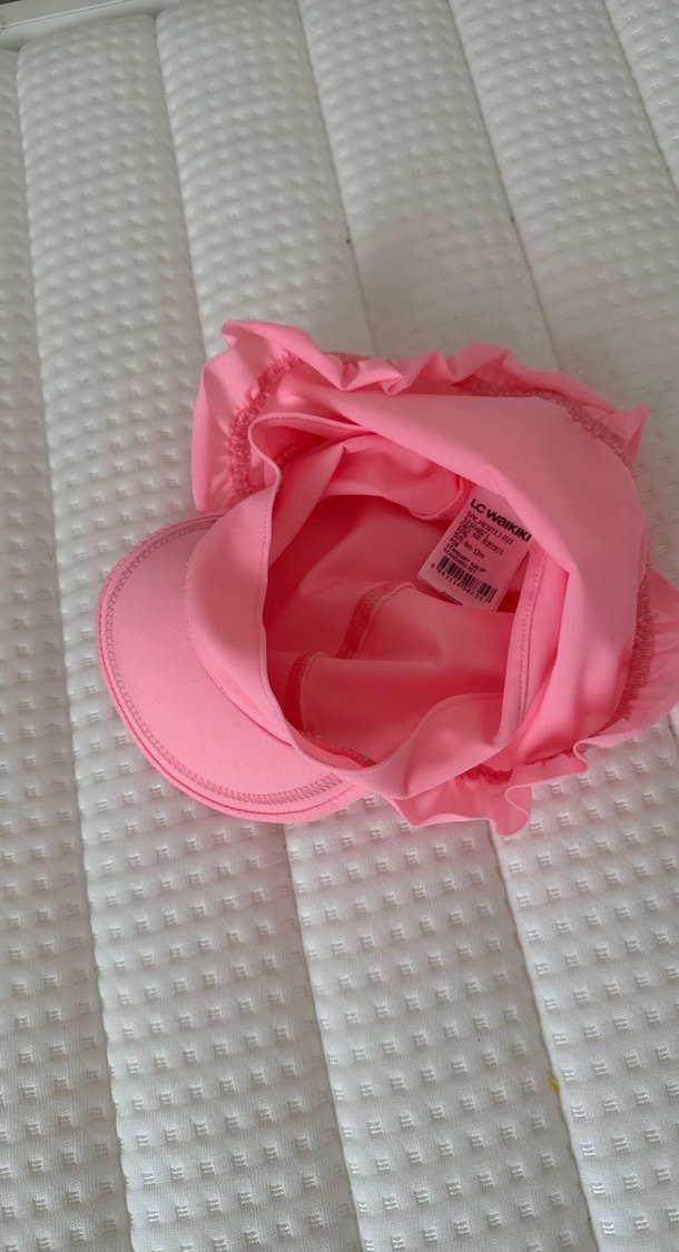 Pembe Bebek Güneş Koruyucu Şapka - Görsel 3