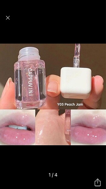 Cappuvini lip oil