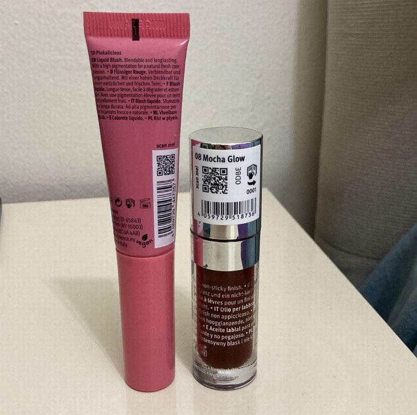 Essence lip oil ve allık - Görsel 2