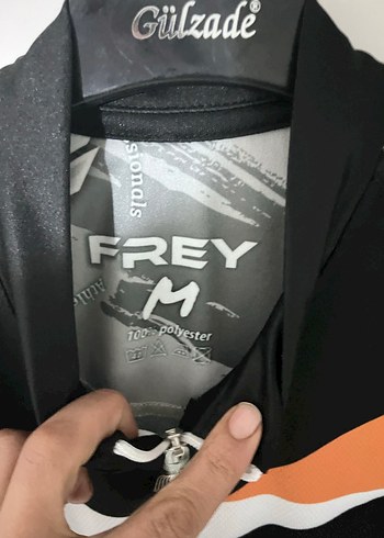 Erkek Siyah Bisiklet Forması, Fermuarlı, Uzun Kollu - Görsel 3