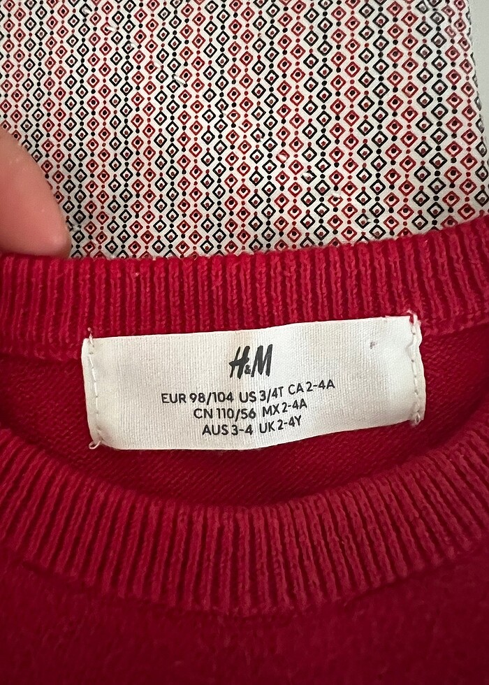 H&m noel yılbaşı kazak - Görsel 3