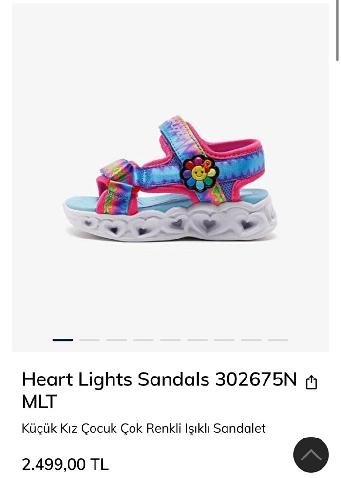 Skechers ışıklı sandalet - Görsel 2