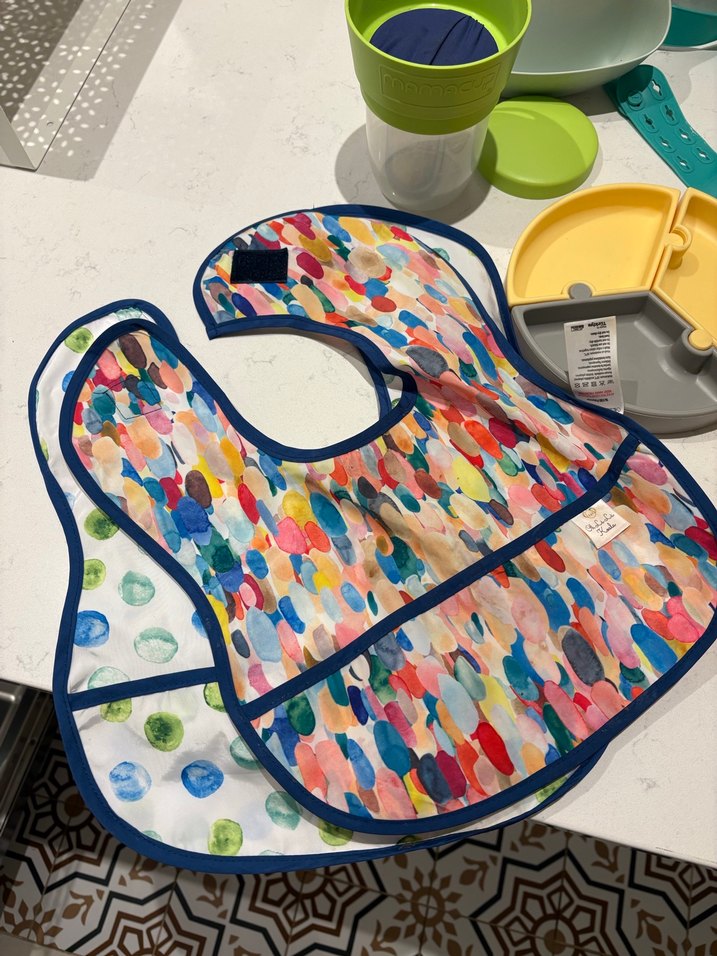 oioi mama tabak puzzle önlük mamacup one little foodie babybjörn - Görsel 2