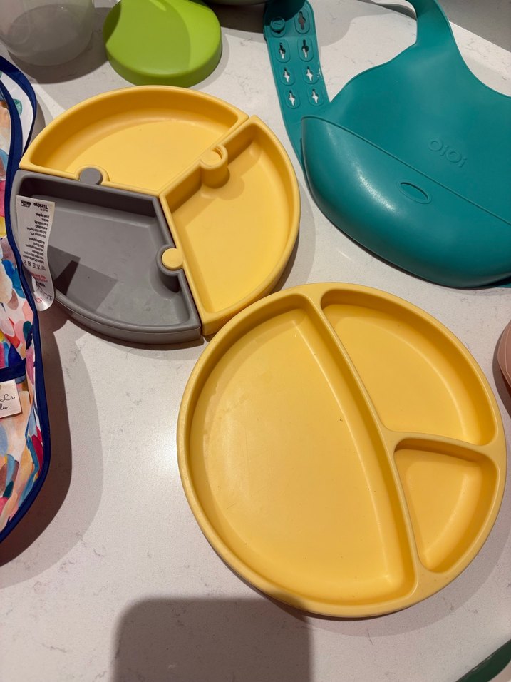 oioi mama tabak puzzle önlük mamacup one little foodie babybjörn - Görsel 3