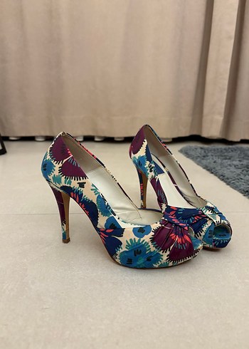 Zara topuklu ayakkabı - Görsel 3