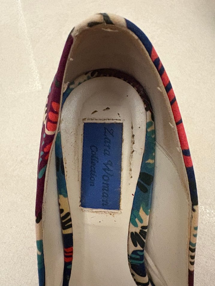 Zara topuklu ayakkabı - Görsel 5