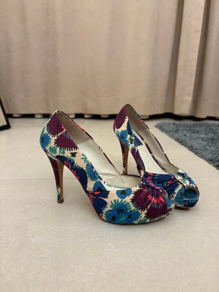 Zara topuklu ayakkabı - Görsel 3